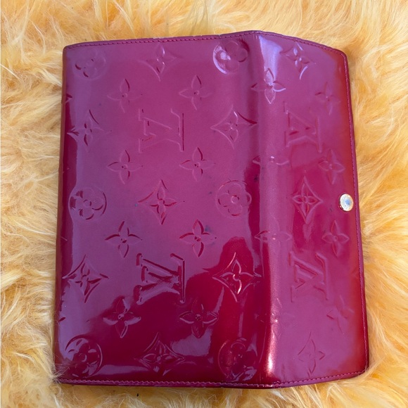 Authentic LV Monogram vernis red wallet ♥️ - Picture 11 of 12